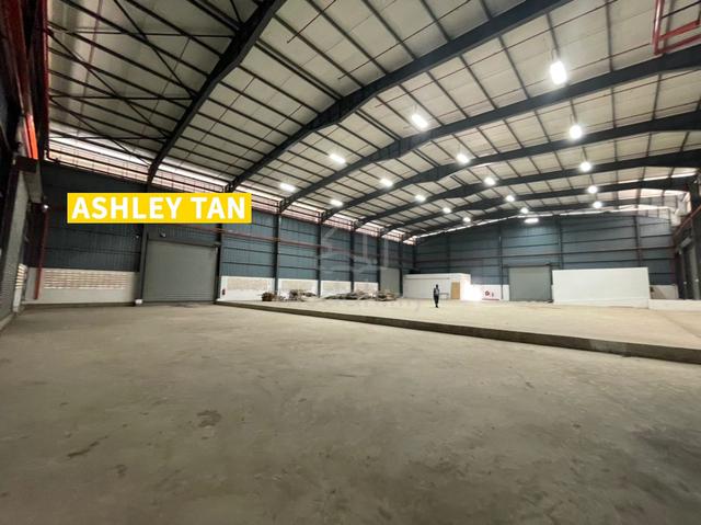 NEW REFURBISHED 2sty Factory Warehouse Bukit Minyak Overhead Cranes 1