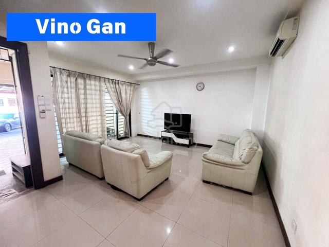 3-Storey Terrace House Landed 3000sf Fully Furnish Renovated Jelutong 1