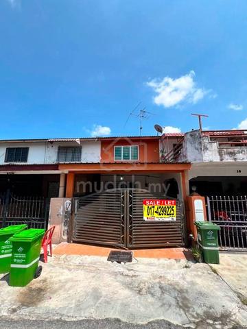 SIAP RENO + FULLY TILES , Bebas Banjir , Freehold semua Bangsa boleh 1
