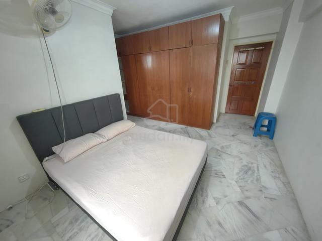 Master Room Fully Furnished (Menara Megah Condo), nearby MRT, Monorail 1