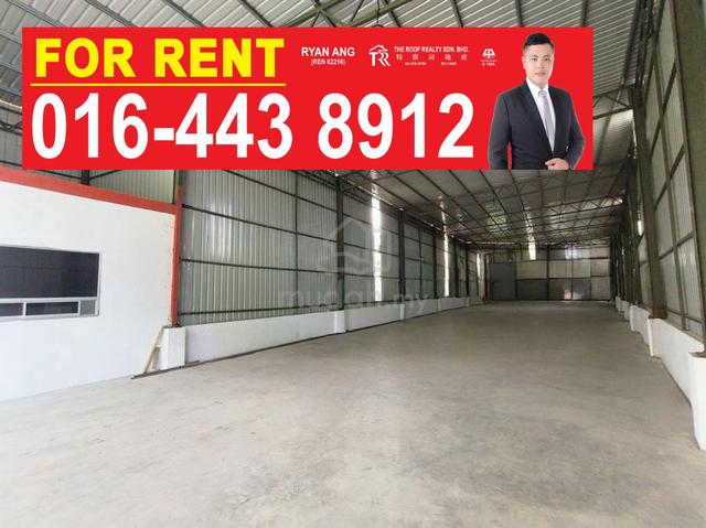 Single Storey Warehouse At Kawasan Permatang Pauh Butterworth For Rent 1