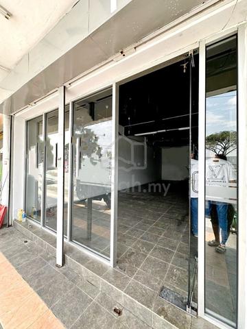 Facing main road Lotus Bercham double storey shop ipoh garden reno 1