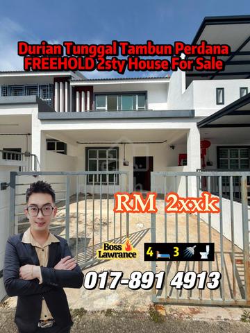 FREEHOLD House Durian Tunggal Tambun Perdana Scientex Ayer Keroh Utem 1