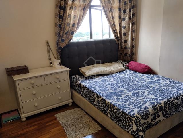 Master room for rent Rivercity condominium Jalan ipoh 1