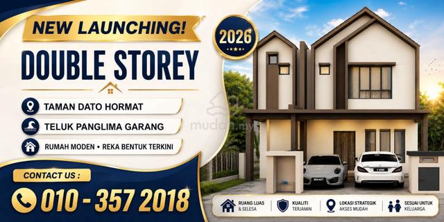 Rumah Teres Baru Berdekatan Taman Botanic Klang 1