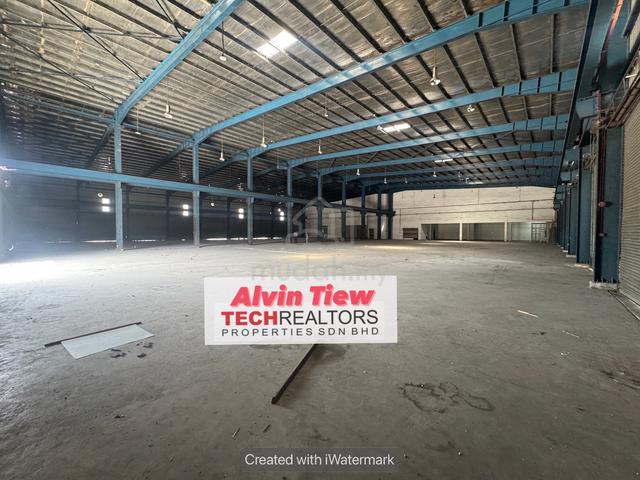 BUTTERWORTH SUNGAI LOKAN 1.5 Storey Factory|1.85Acres|BuiltUp 37k SQFT 1