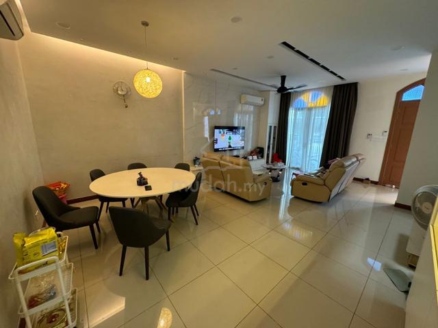 [22x75] 2 Storey Link Villa Azula Setia Eco Templer , Morden Design 5