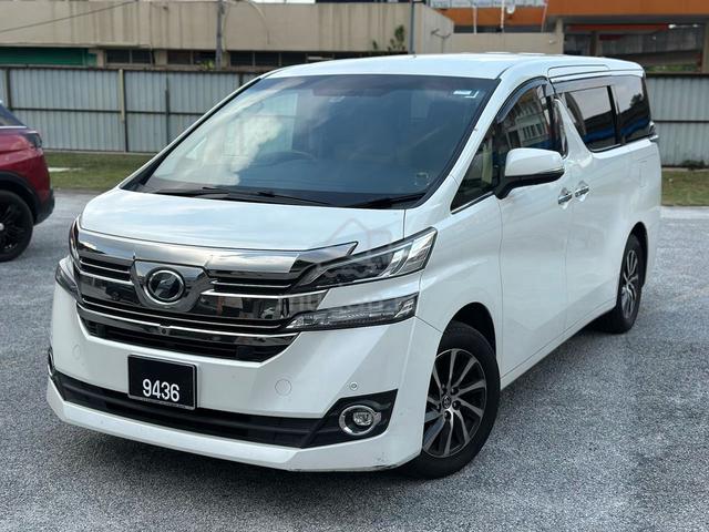 2017 Toyota VELLFIRE 3.5 ZA G (A)FULL LOAN$BACK - 1