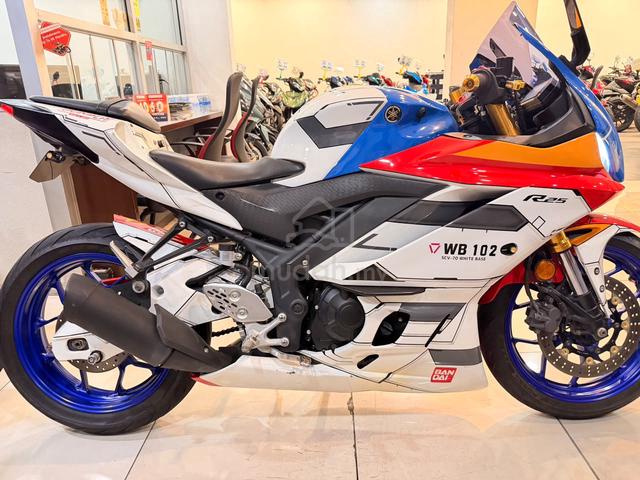 2023 YAMAHA R25 V3 ABS Hugger Gunpla Pirelli 16K✅ - photo 2 of 10