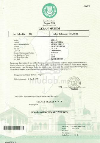 agriculture land for sale 1