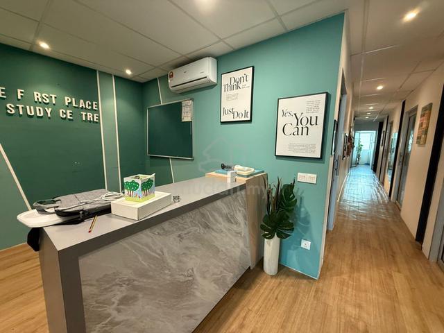 Taman Molek Shoplot First Floor, Facing Main Road For Rent 1
