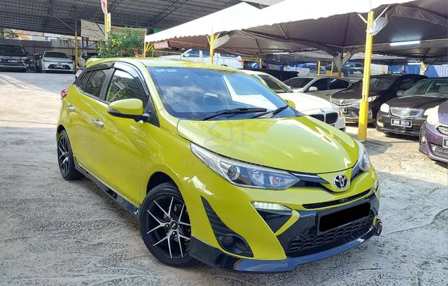 2019 Toyota YARIS 1.5G AUTO NEW PAINT FULL LOAN - 1