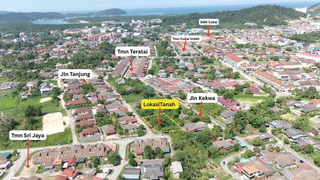(Saiz Suku Ekar 13,347 sqft) Tanah Corner Lot Taman Sri Jaya, Chukai 2