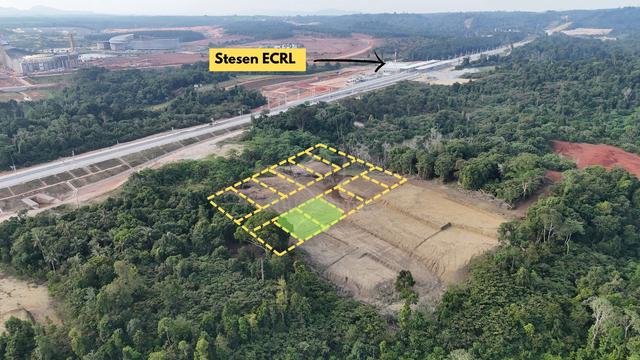 Lot Banglo Tepi Stesen Ecrl Kotasas! 1