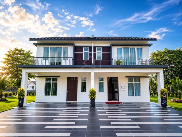 0% Downpayment🔥 FREEHOLD 2 Storey SemiD In Jasin Near Mydin Merlimau 1