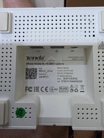 FOR SALE: Tenda Nova MW6 AC1200 Mesh WiFi System ( - photo 3 of 3