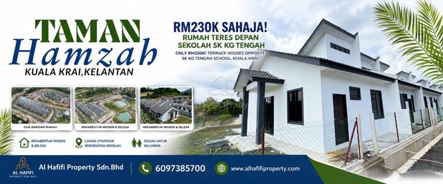 Rumah Teres Setingkat Kuala Krai 1