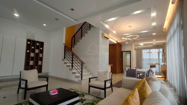 Semi D, End Lot, Fully Furnish with ID, Taman Jenderam Harmoni,Dengkil 1