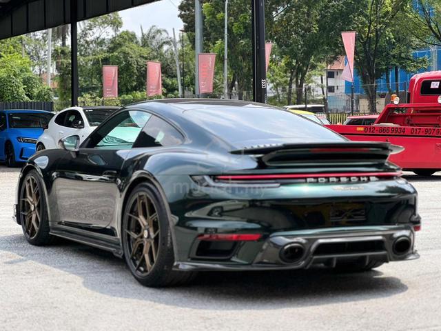 2022 Porsche 911 3.7 TURBO S Olive Green Full Spec - 2