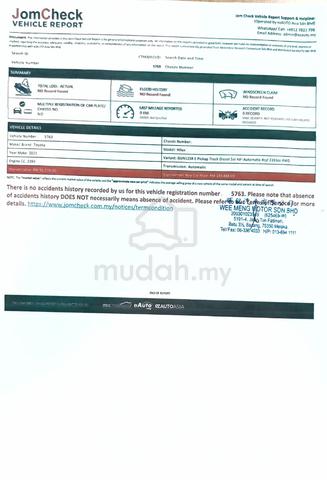 2021 Toyota HILUX 2.4 E REVO 4X4 4WD PICKUP TRUCK - 4