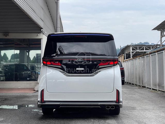 BLACK INTERIOR 2023 Toyota VELLFIRE 2.4 Z PREMIER - 4