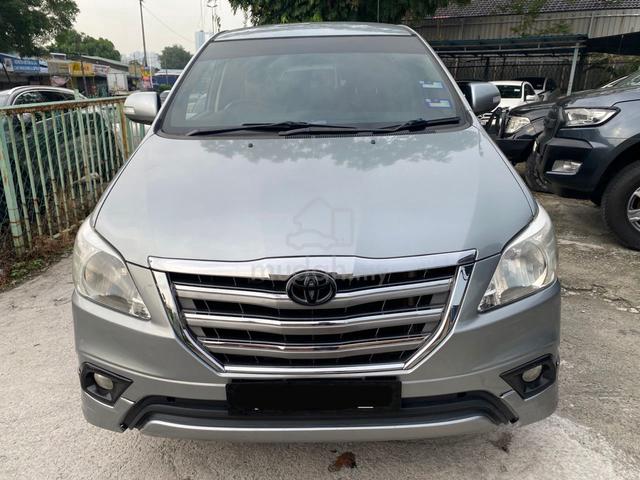2014 Toyota INNOVA 2.0 G (A) 3YR Warranty - 2