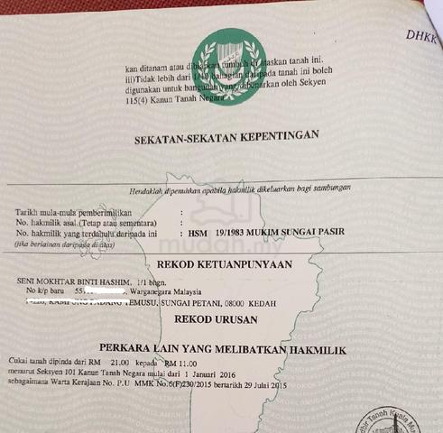 tANAH UNTUK D JUAL 1