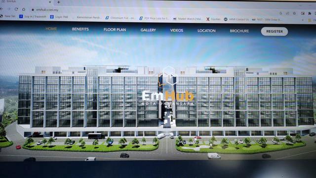 Kota damansara emhub warehouse lot for rent near dash ldp sg buloh 1