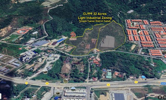 CL999 32 Acres Light Industrial Land Telipok Sabah 1
