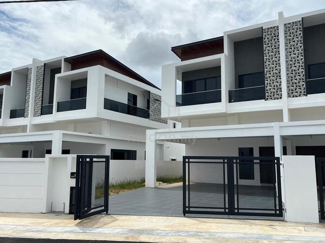 New House Modern 2 Storey Semi D Taman Tiong Alor Setar For Sale 1