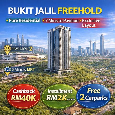 1200 @ 5 R Near UPM ! 1st Home - Full loan | 5 Mins Pavilion 2 - MRT 1
