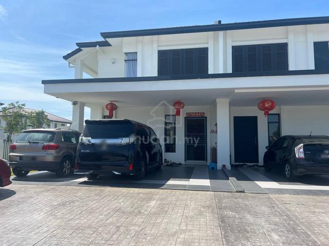 2-storey End Lot facing open, Semi-D Norton Garden, Eco Grandeur 1