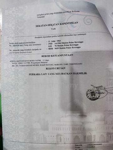 Tanah Kelulut Marang 1