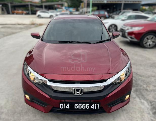 2016 Honda CIVIC 1.8 S (A) FULL SERVICE RECORD - 2