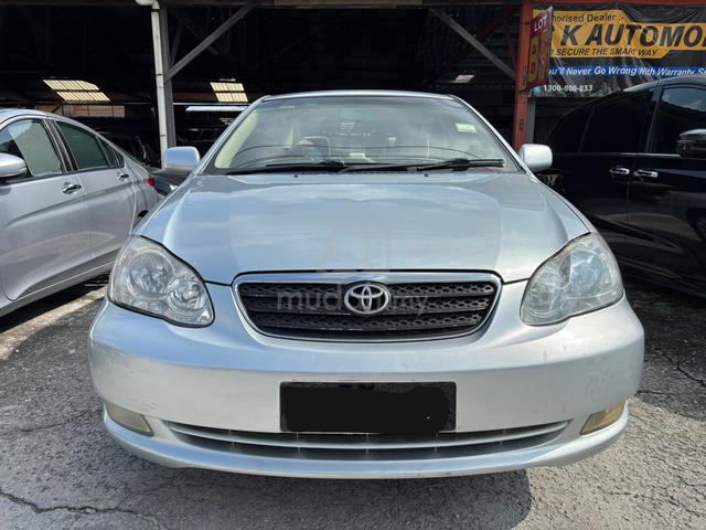 2004 Toyota COROLLA ALTIS 1.8 G FACELIFT (A) ESeat - 2