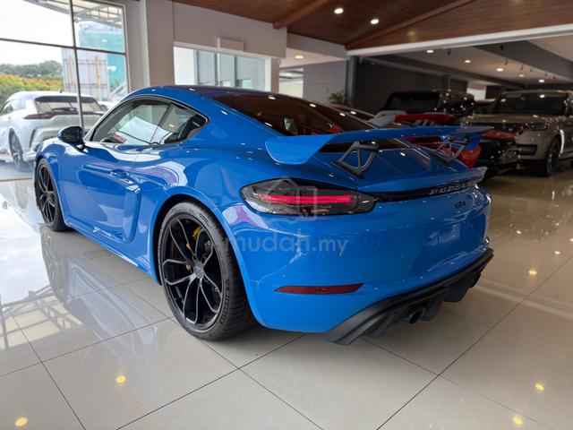 2022 Porsche 718 GT4 (GT3 Sibling) (Shark Blue) - 2