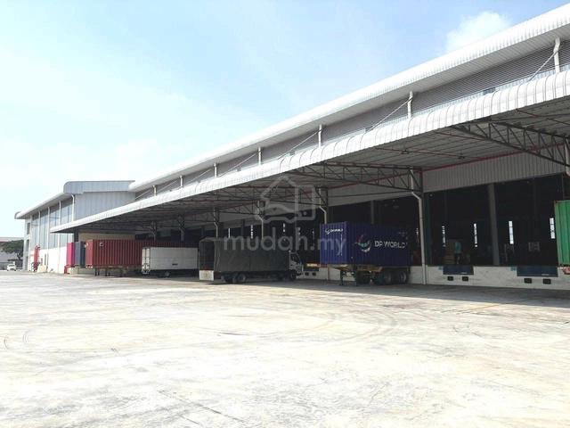 Northport Port Klang 7.5 Acre Warehouse 600 amp 40 ft ceiling height 1