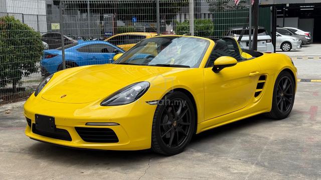 5A 7k km Yellow 2022 Porsche BOXSTER 2.0 718 - 3