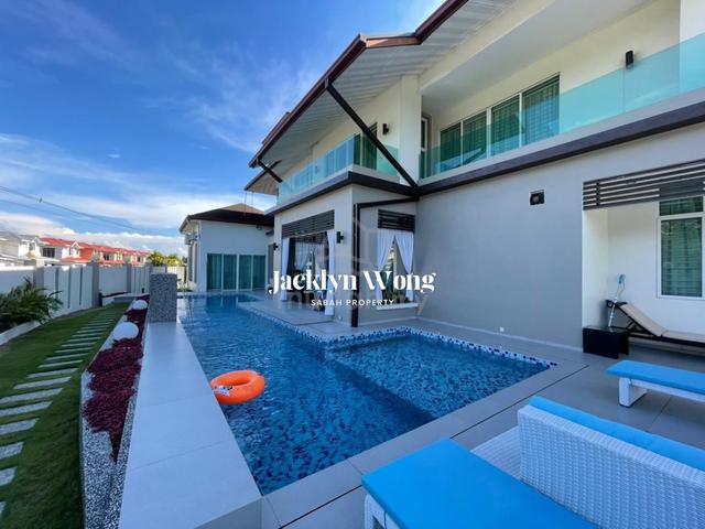 Luxury Bungalow @ Taman Ujana Kingfisher | Swimming Pool Villa | UMS 1