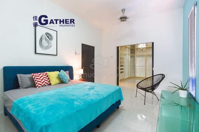 [Park 3 cars] Alila Home Townhouse Modern Reno Tanjung Bungah 5