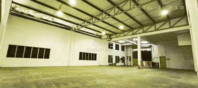 Pandamaran Port Klang 1.5 Storey Factory Warehouse For Rent 1