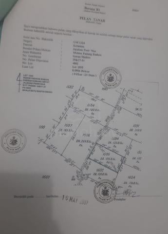 Tanah Padi Cantik Untuk Lot Rumah 1