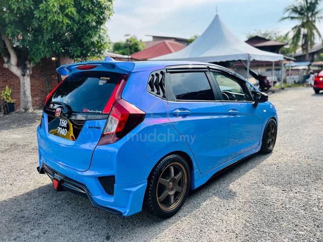 2015 Honda JAZZ 1.5  (A)-SOFT THAI BLUE PURE !! - 4