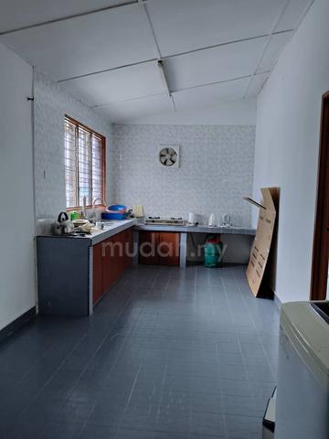 Slim River Taman Krishnan 1 storey end unit with extra land 1
