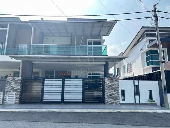 Gate Guard Reno 80k Partly Furnish Semi D Lahat Mines Sale Menglembu H 1