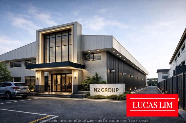 2 storey detached factory new reno Bayan Lepas Bayan baru 1