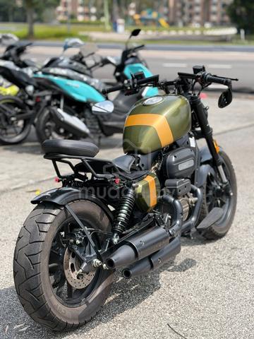 QJMOTOR SRV250 AMT condition cantik - photo 4 of 10