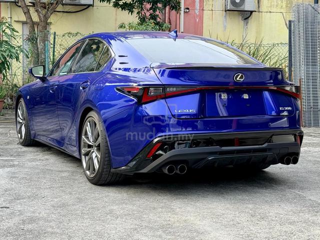 2021 Lexus IS300 2.0 F SPORT BLACK LEATHER (A)4CAM - 4