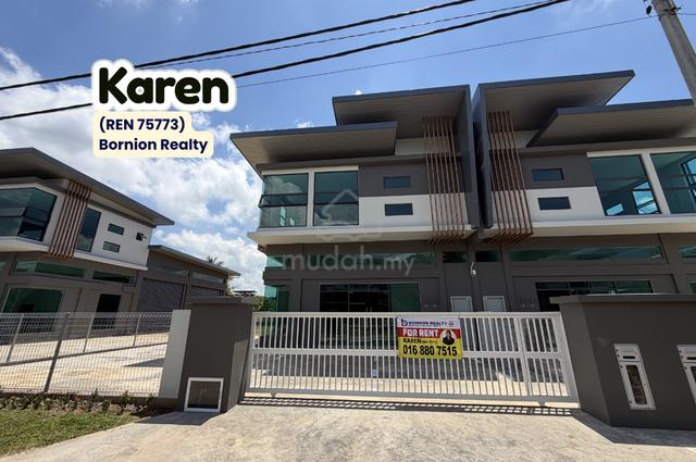 New Semi-Detached Light Industrial Building, Taman Perdagangan Tajong 1