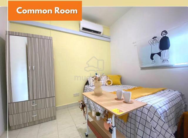 CIQ |Kebun Teh |Larkin| ROOM for RENT~ Full Furnished |AC| Wifi |Coway 1